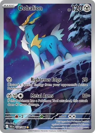 Cobalion (Black Bolt 144/086)